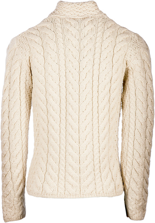 Super Soft Three Button Trellis Cardigan , Natural