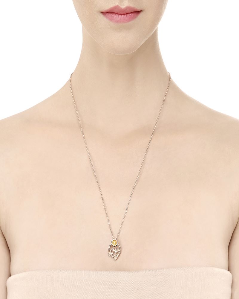 Newbridge Silverware | Ariel Rose Gold Pendant