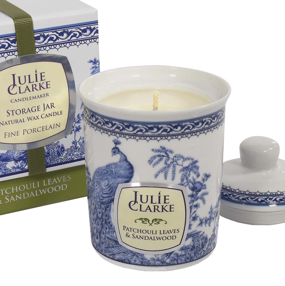Julie Clarke | Patchouli Leaves and Sandalwood Storage Jar Candle 150g