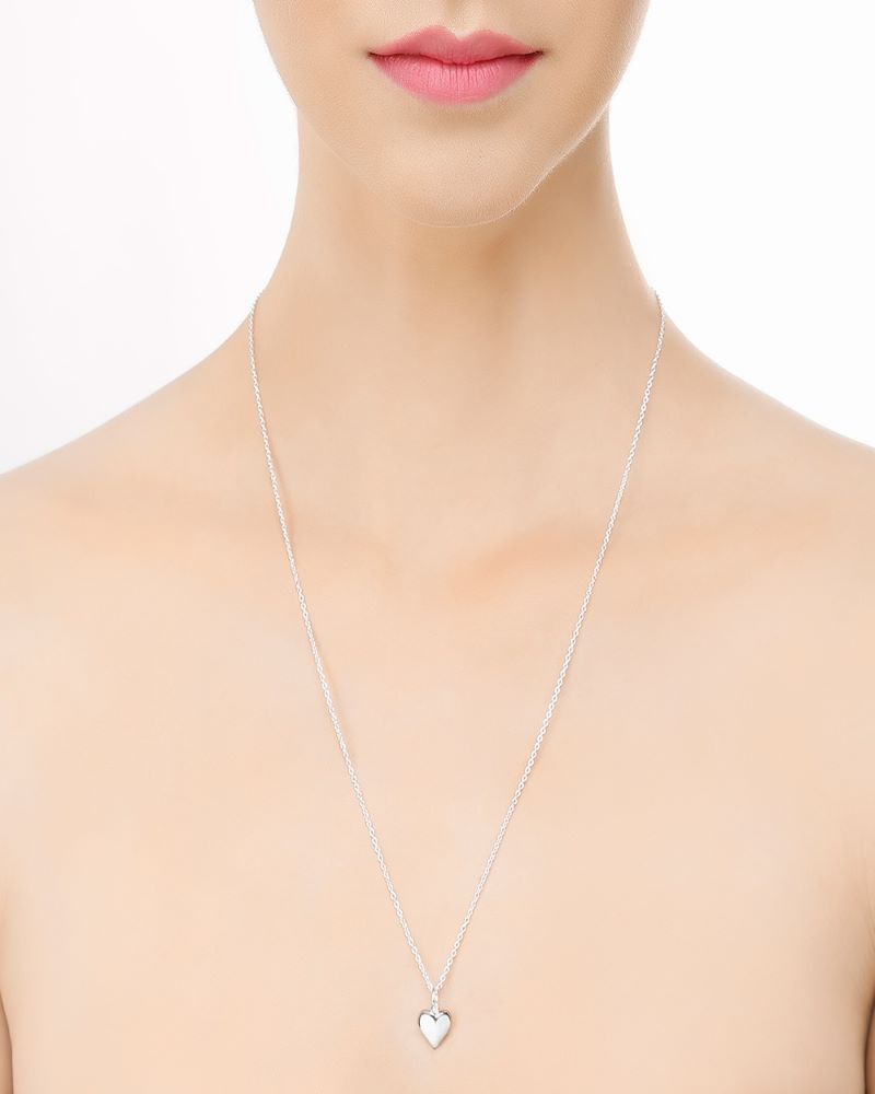 Newbridge Silverware | Silver Pendant with Heart