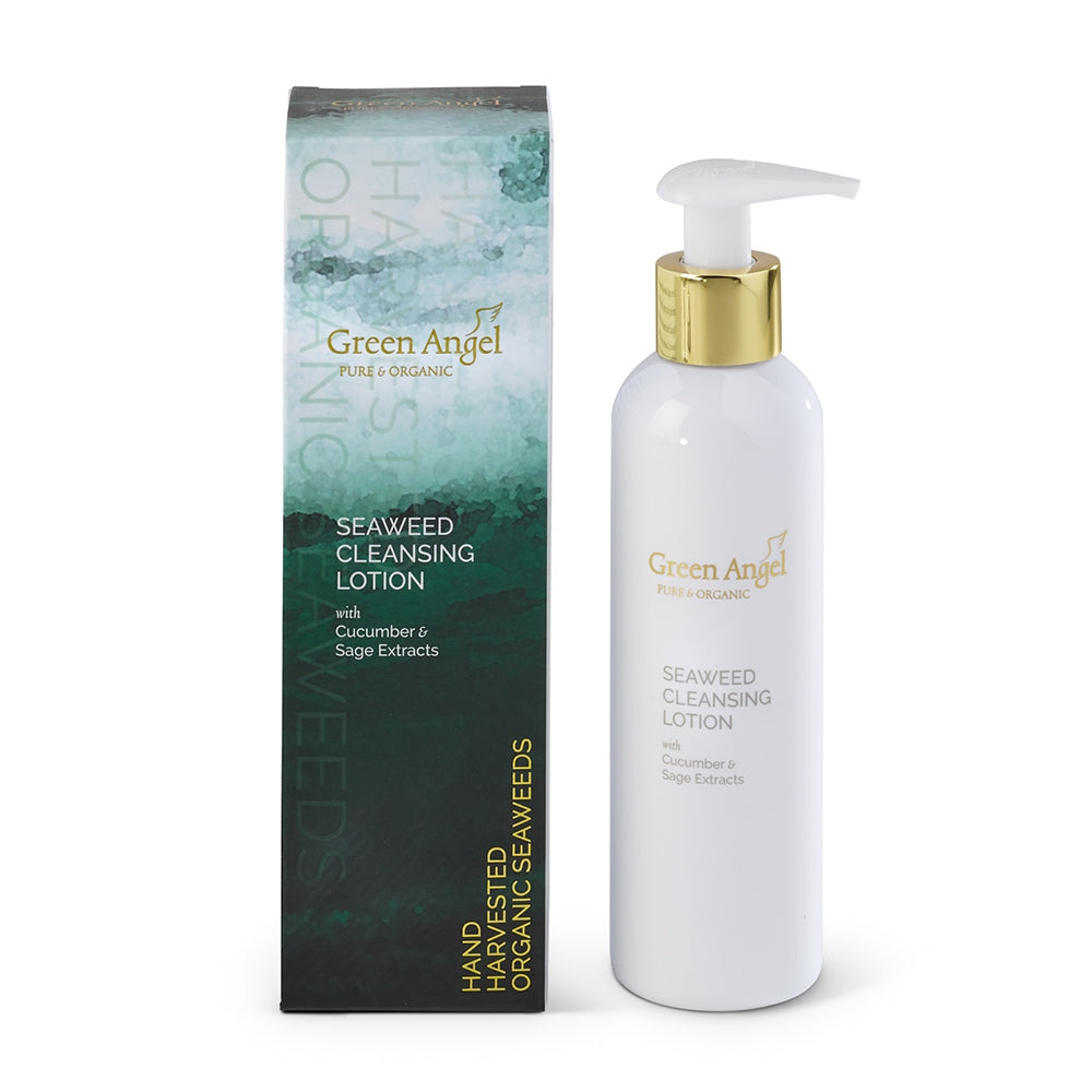 Green Angel | Seaweed Cleansing Lotion With Cucumber & Sage Extracts