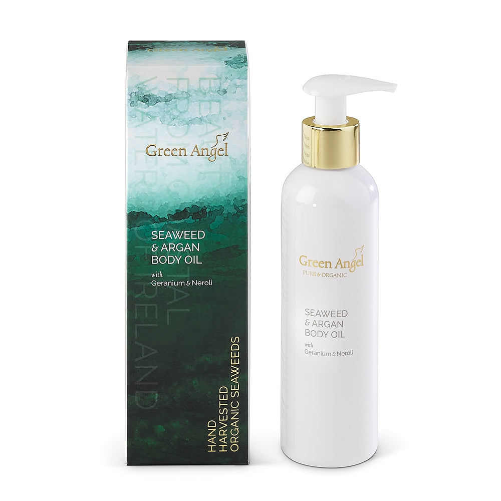 Green Angel , Seaweed & Argan Body Oil