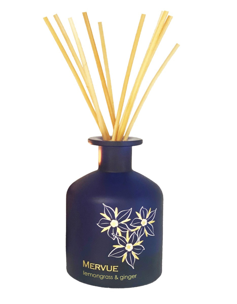 Mervue Organic Skincare Lemongrass and Ginger Reed Diffuser