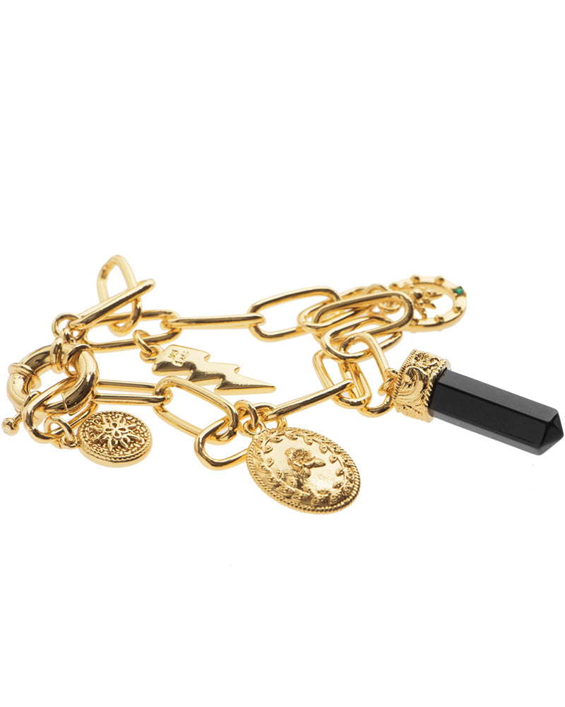 Newbridge Silverware Bracelet with Charms