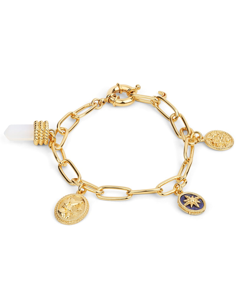 Newbridge Silverware | Amy Huberman Bracelet With Opalite Charm