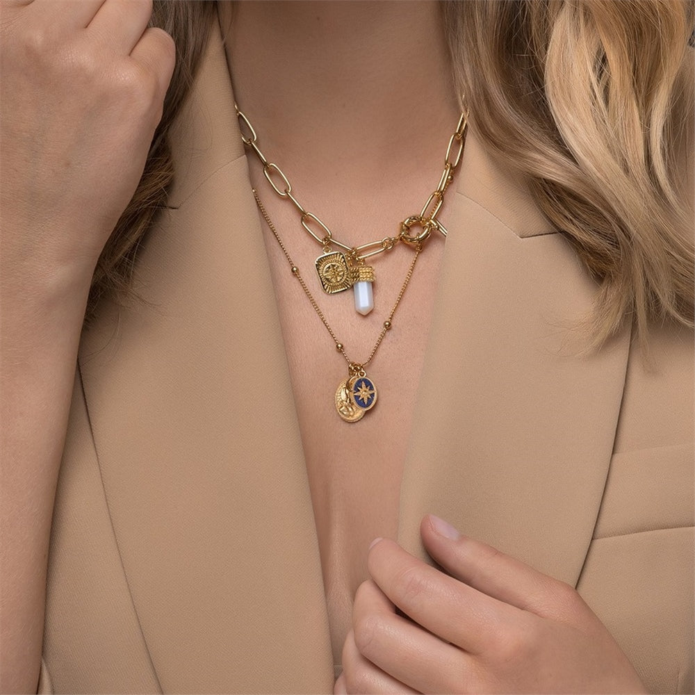 Newbridge Silverware | Amy Huberman Necklace With Opalite Charm