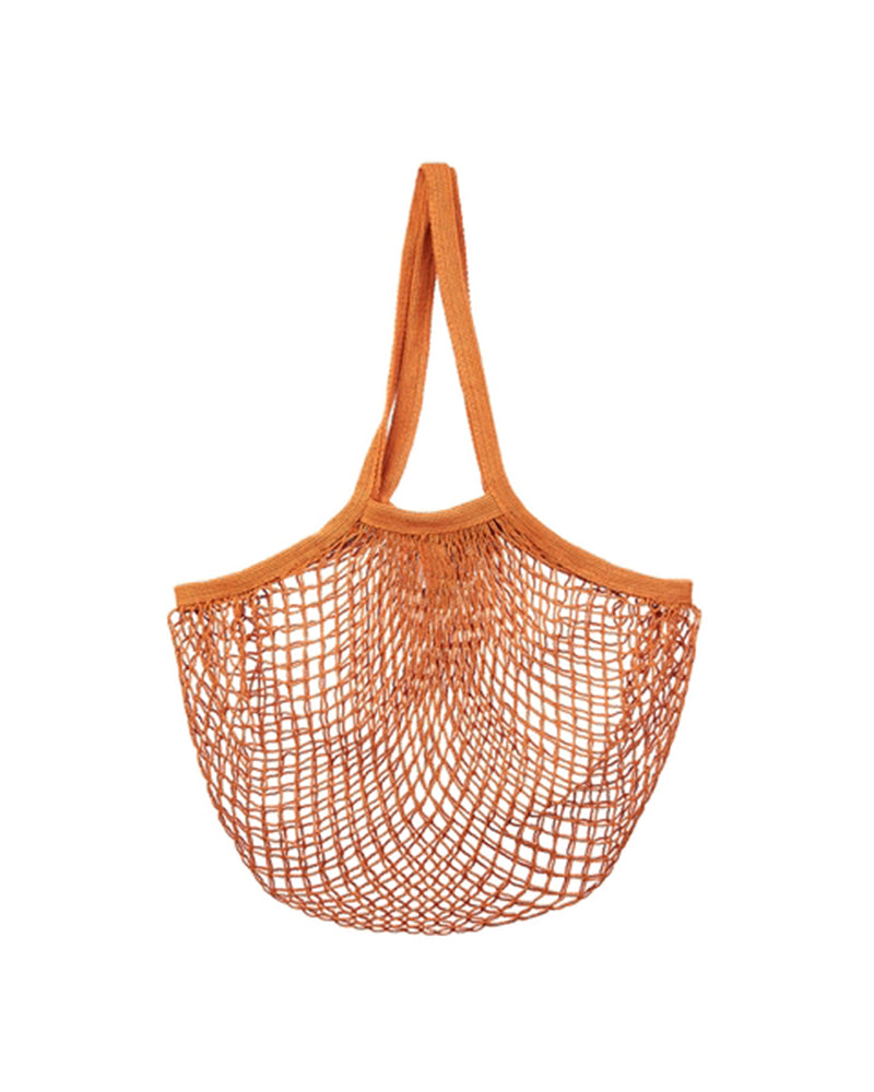Sass and Belle | String Shopper Bag- Burnt Orange