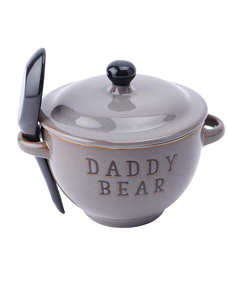 Daddy Bear Porridge Bowl With Spoon Set