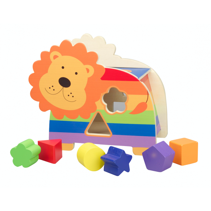 Irish Creative Stamping | Shape Sorter Lion Toy