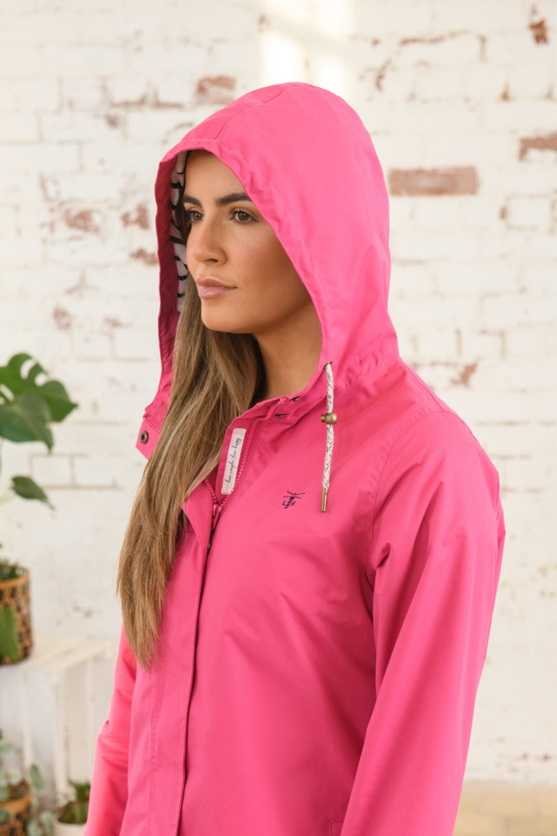 Lighthouse | Beachcomber Jacket Long | Azalea Pink