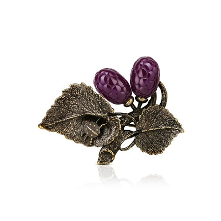 Newbridge Silverware Berry Ladybug Brooch
