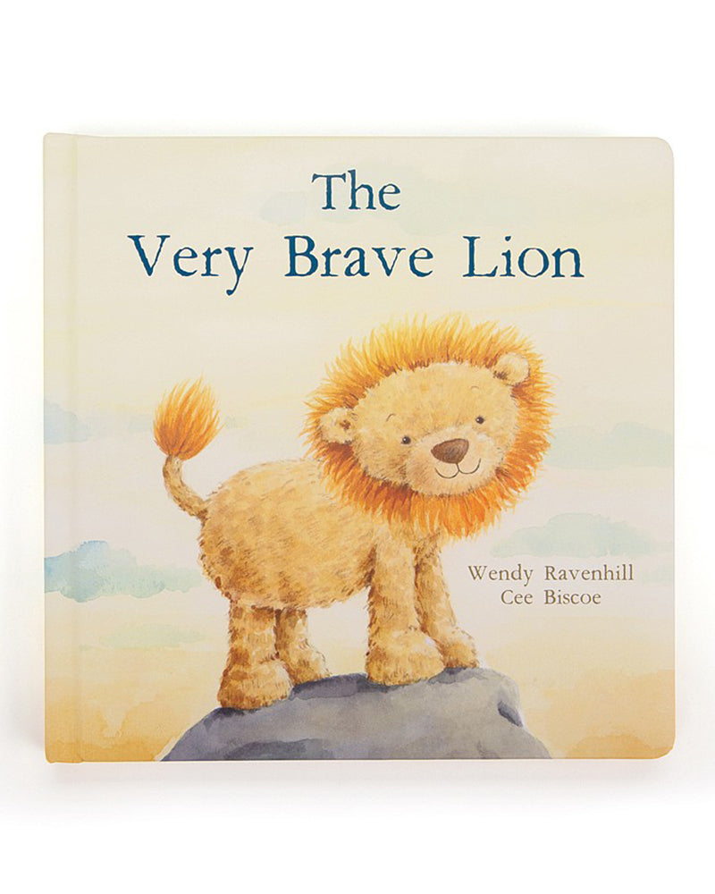 Jellycat The Very Brave Lion Book