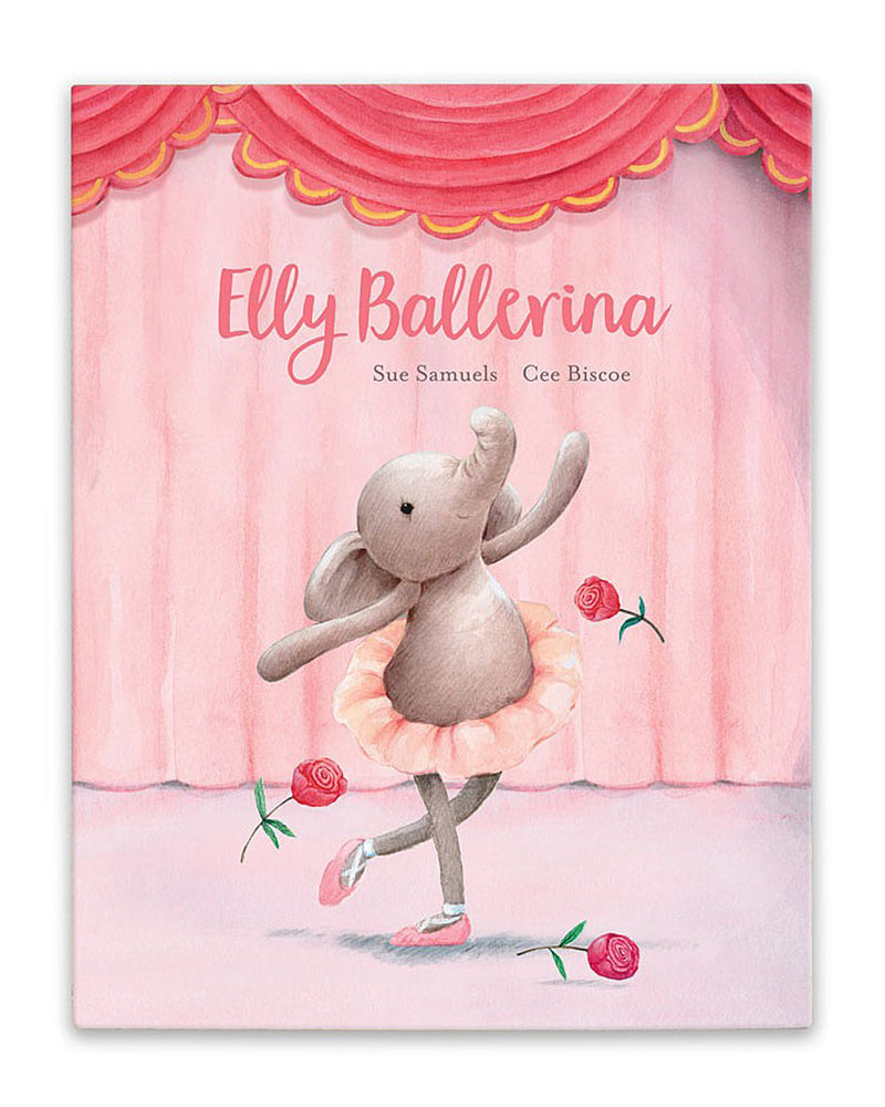 Jellycat Elly Ballerina Book