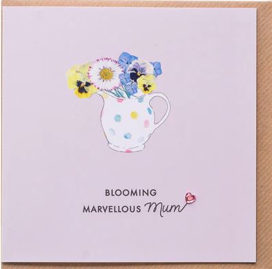 Blooming Marvellous Mum Card | Little Paper Mill