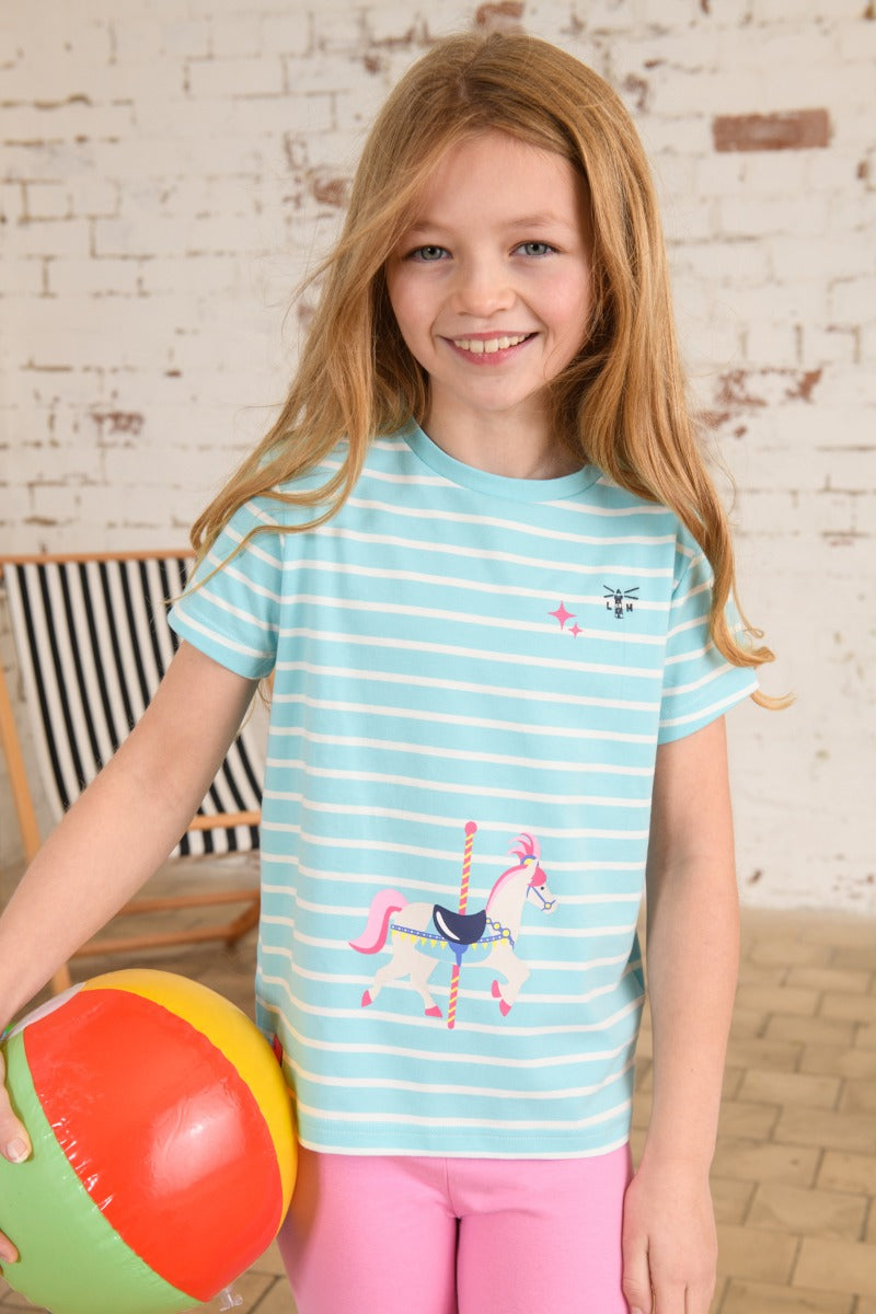 Lighthouse | Causeway Cotton T-Shirt | Carousel Print