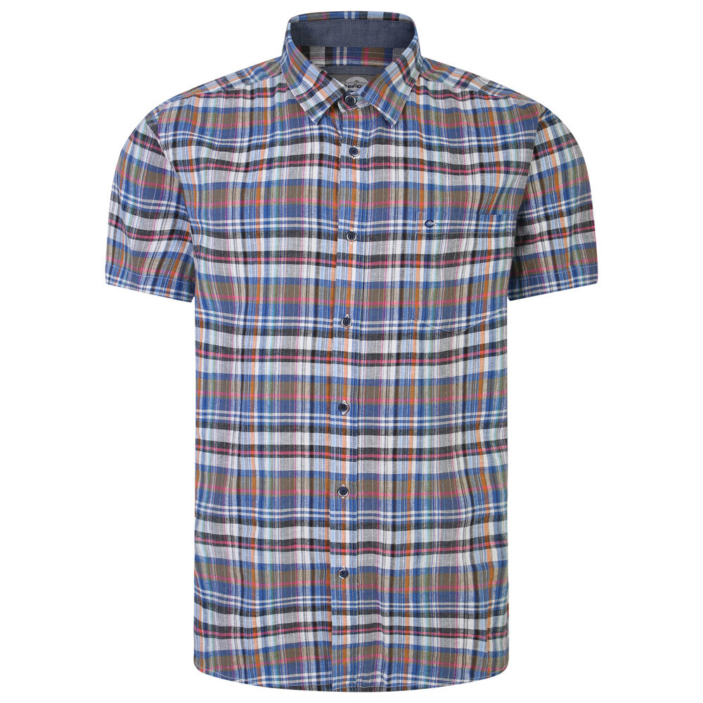 Peter Gribby | Check Shirt | Blue Multi