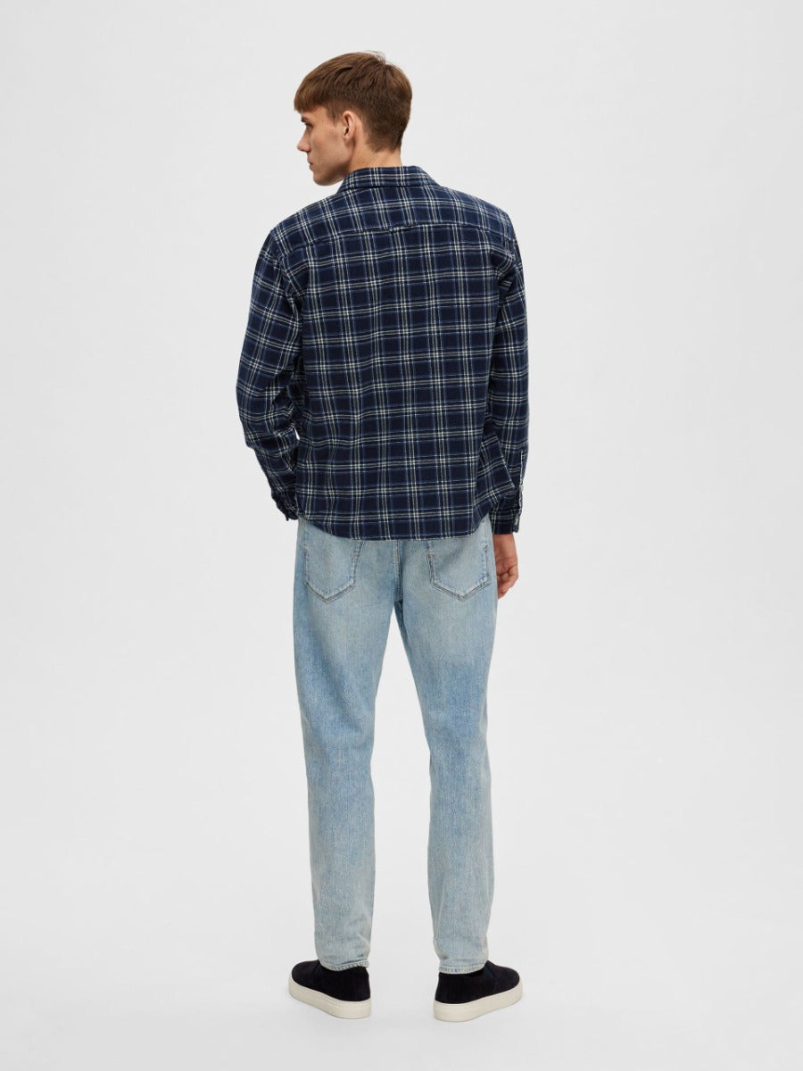 Selected Homme | Corduroy Overshirt | Dark Sapphire
