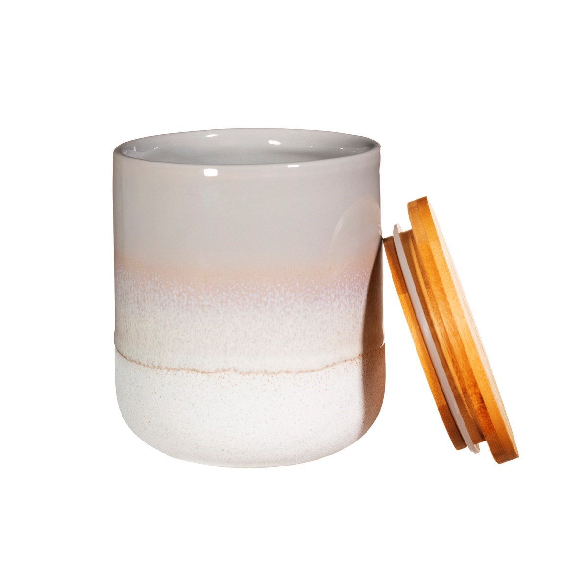 Sass and Belle | Mojave Glaze Canister - Grey