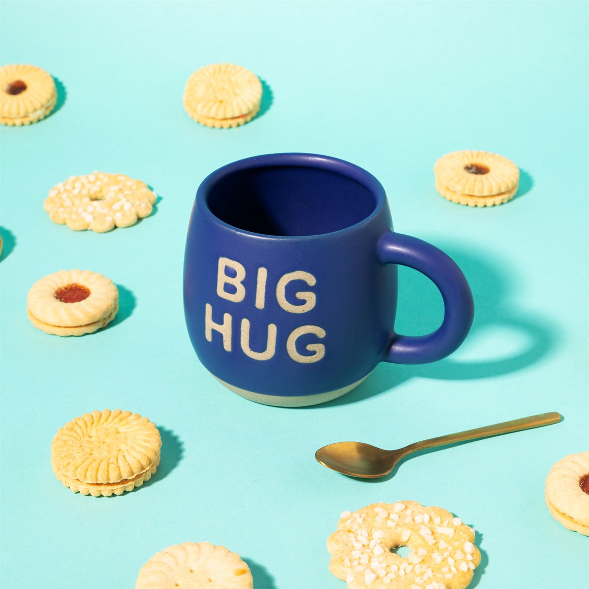 Sass and Belle | Big Hug Mug -Blue