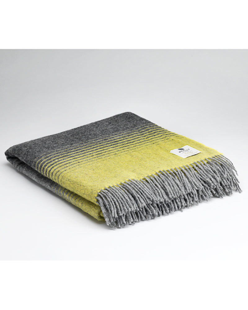 McNutt of Donegal Starry Night Throw , Yellow