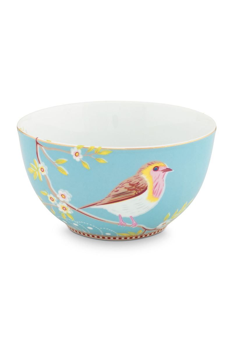 Pip Studio | Early Bird Floral Bowl 15cm | Blue