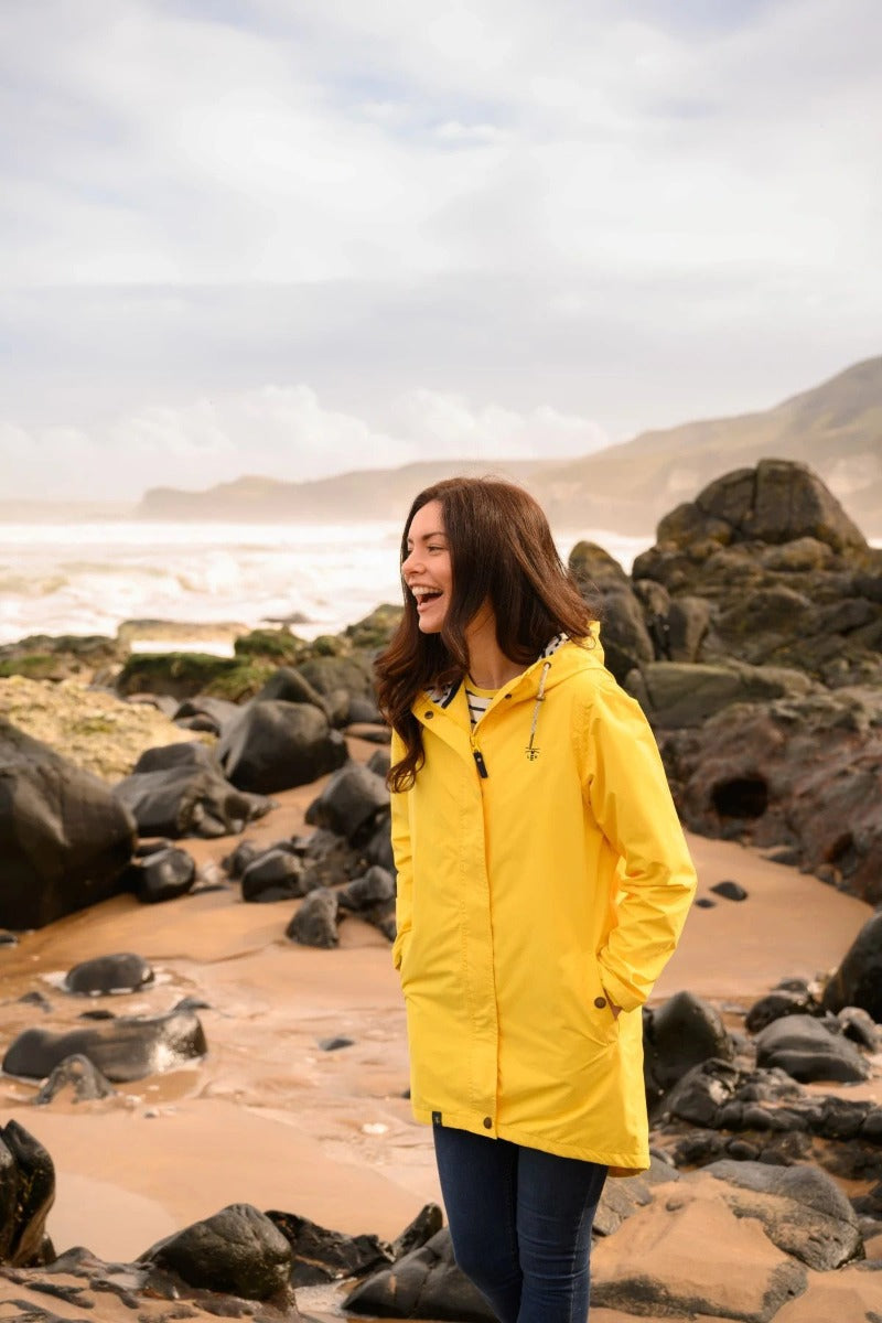 Lighthouse | Beachcomber Waterproof Jacket Long- Dandelion