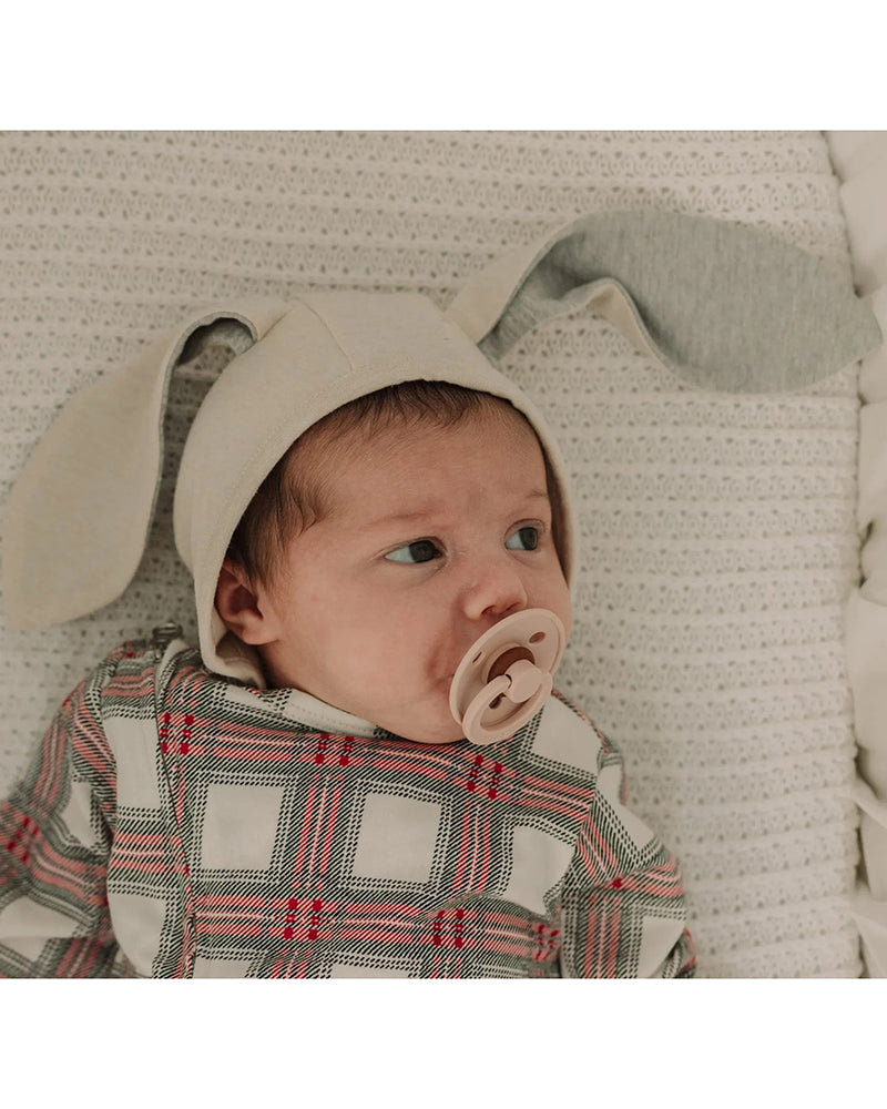 Lil and Izzy | Organic Cotton Rabbit Hat -Oatmeal