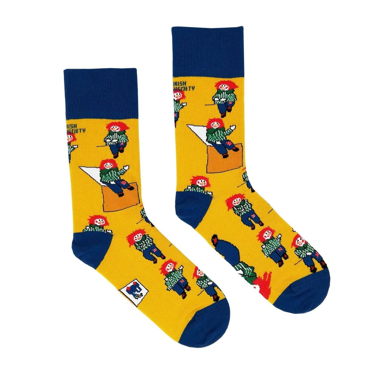 Irish Socksciety | Bosco Socks - Yellow