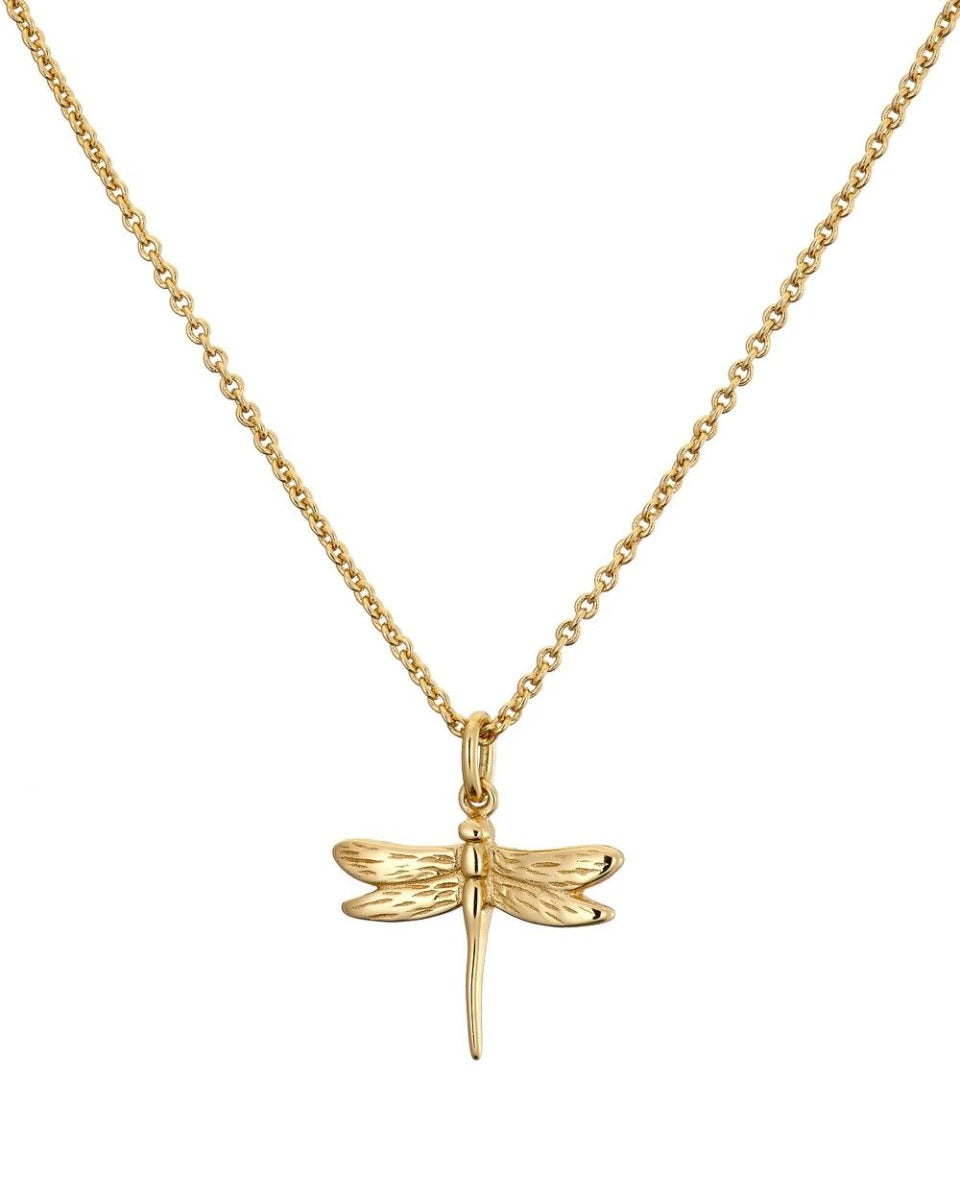 Mary K | Gold Dragonfly Necklace