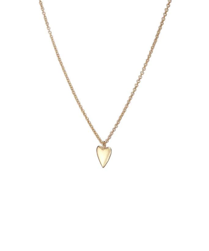 Mary-K Gold Tiny Heart Necklace