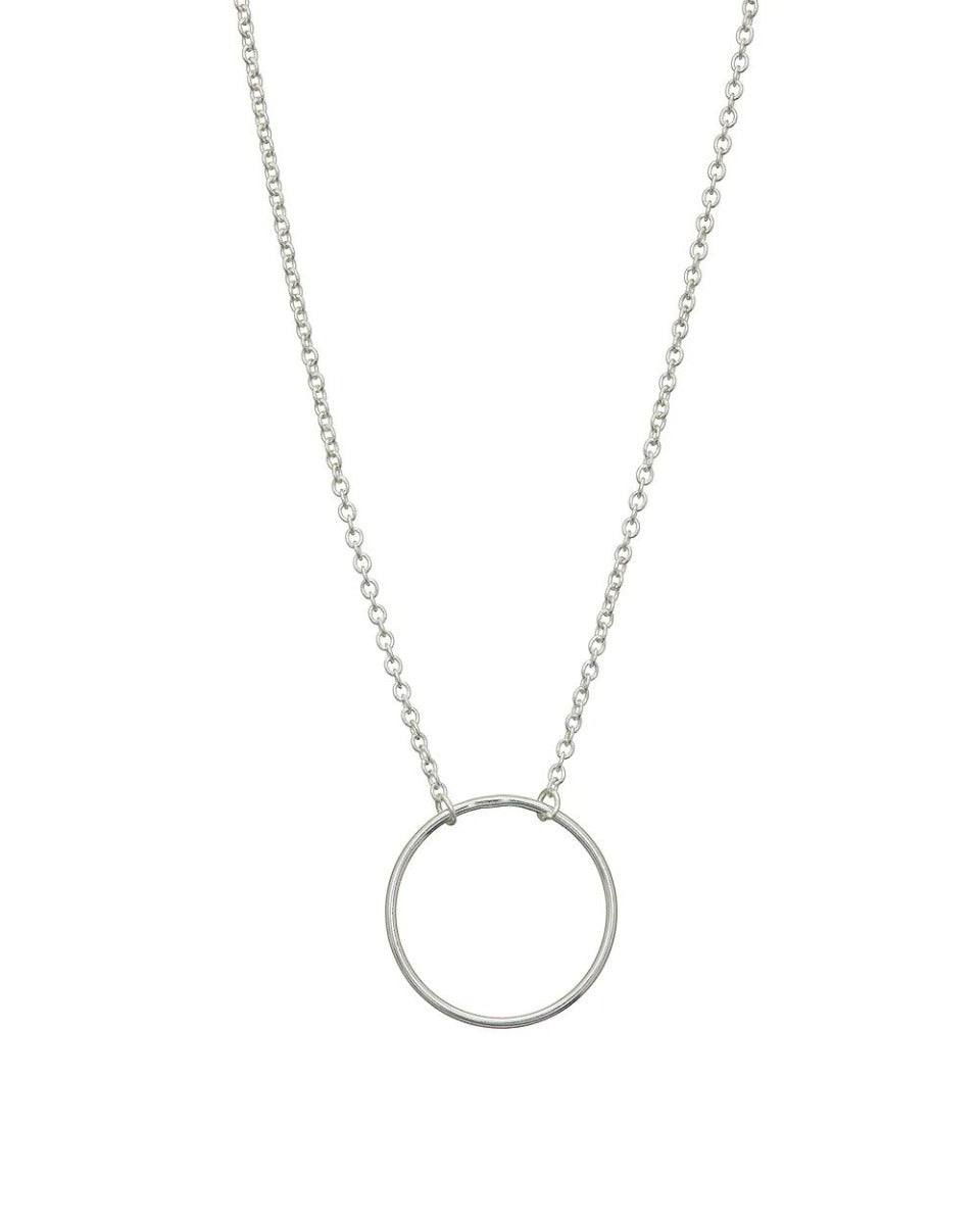 Mary-K Silver Circle Necklace