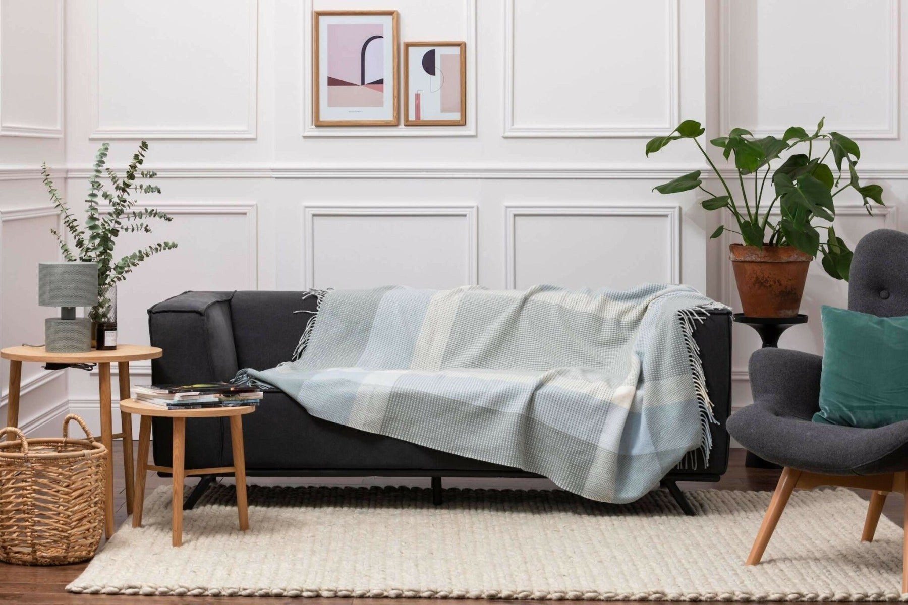 Foxford Tara Cashmere and Lambswool Throw