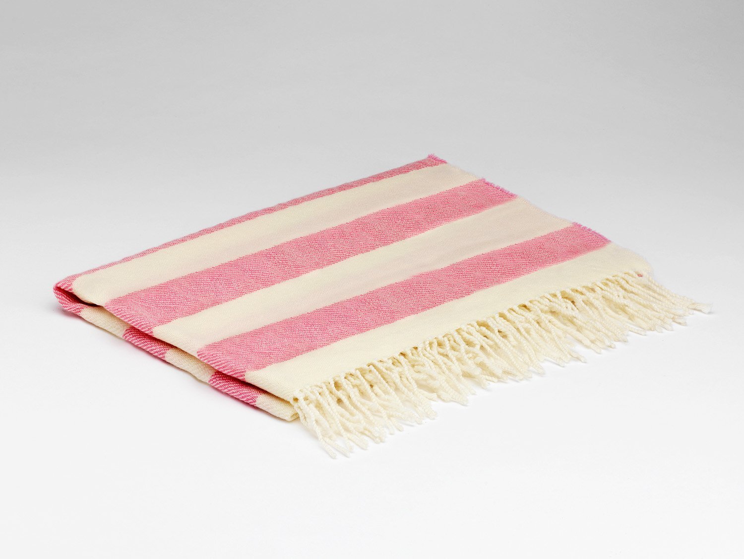McNutt of Donegal | Lambswool Baby Blanket - Pink