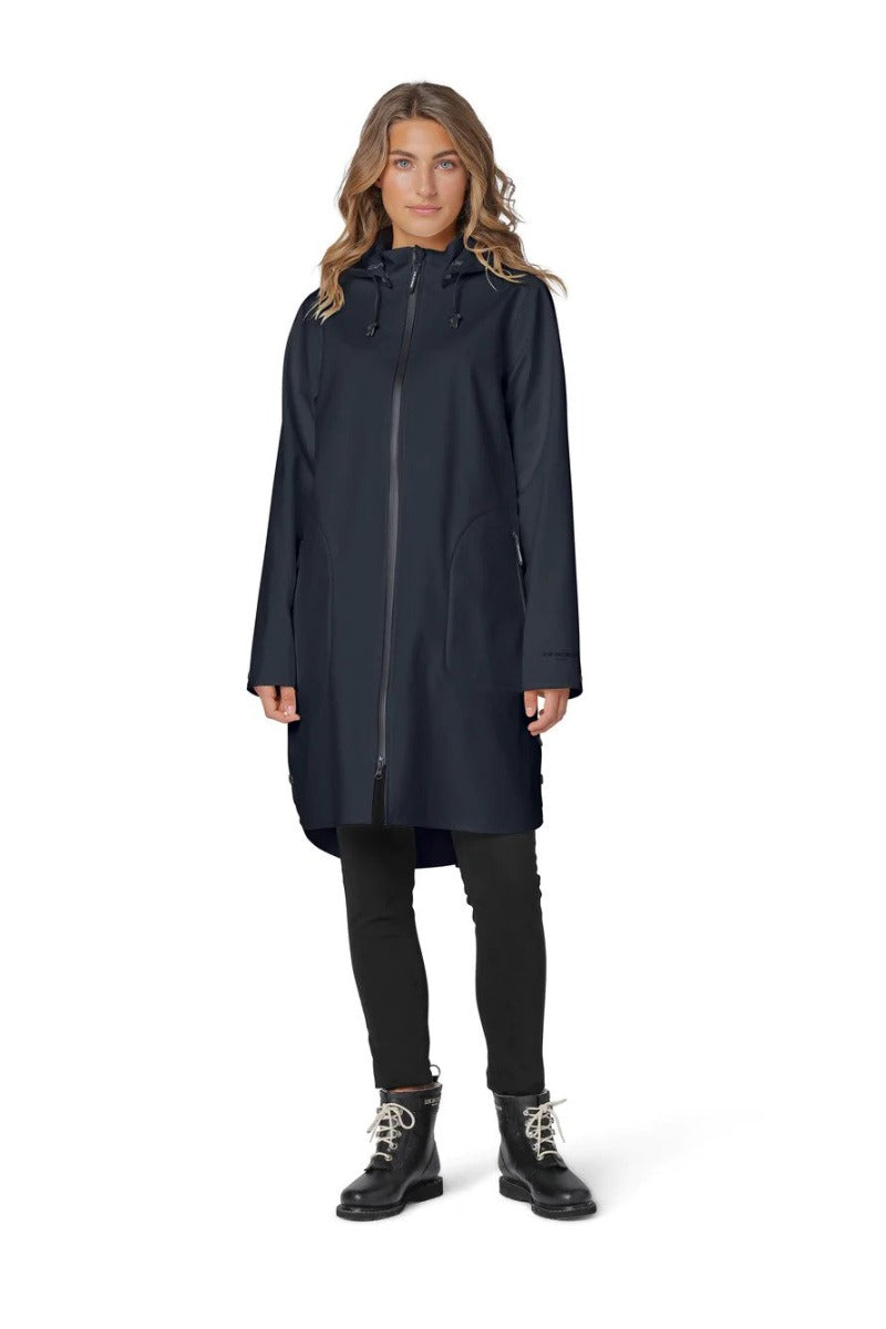 Ilse Jacobsen Rain128 Softshell Raincoat , Indigo
