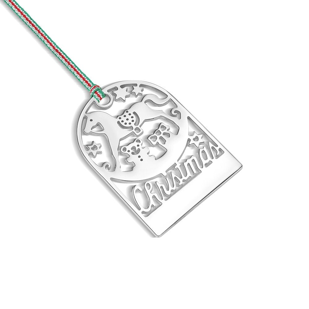 Newbridge Silverware | Rocking Horse Christmas Decoration