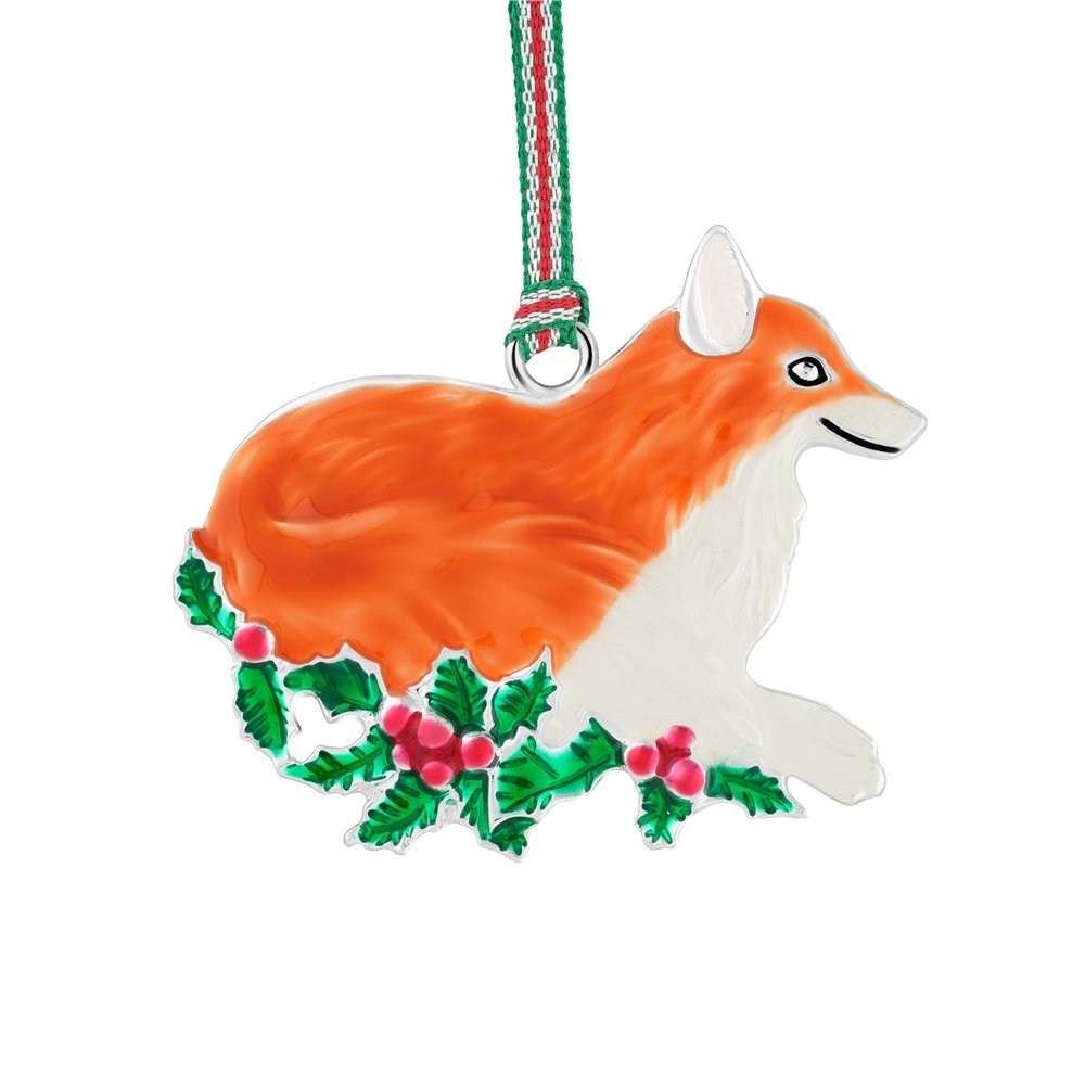 Newbridge Silverware |Woodland Fox Christmas Tree Decoration