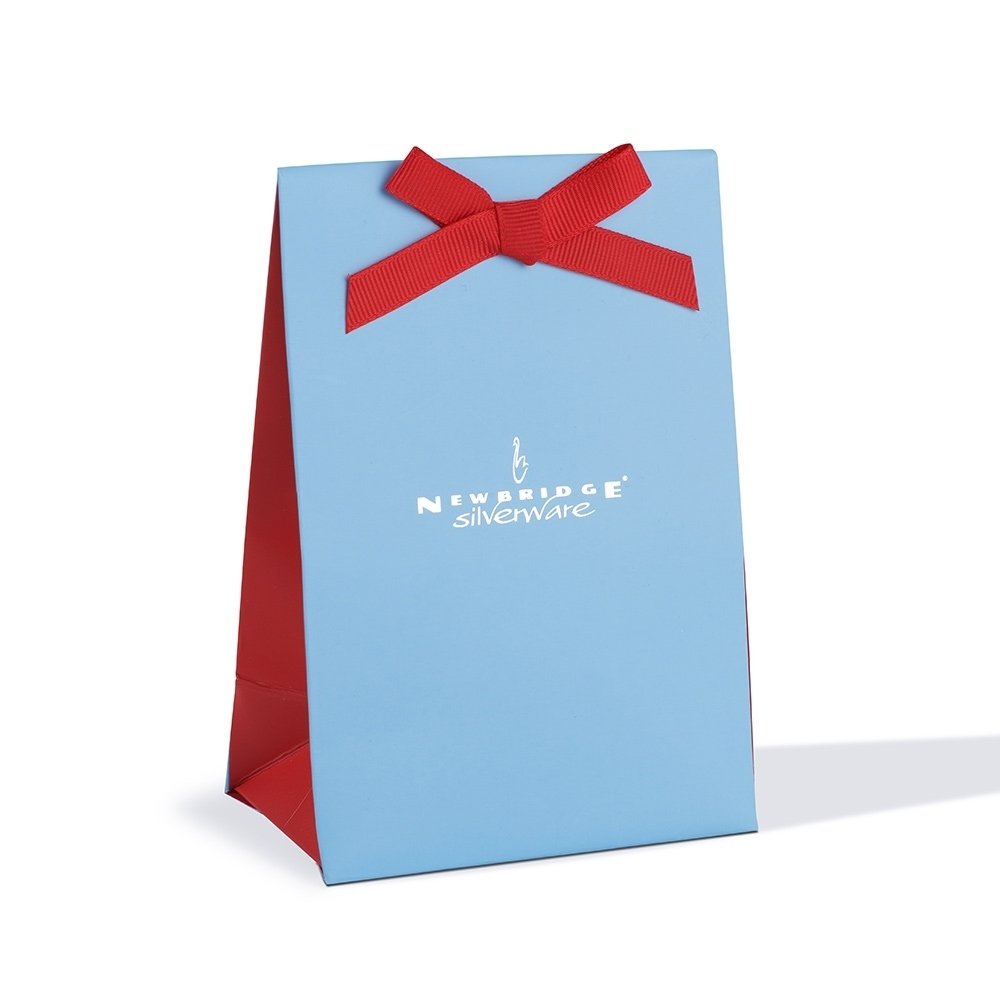 Newbridge Silverware | Polar Bear with Clear Stones Tree Decoration