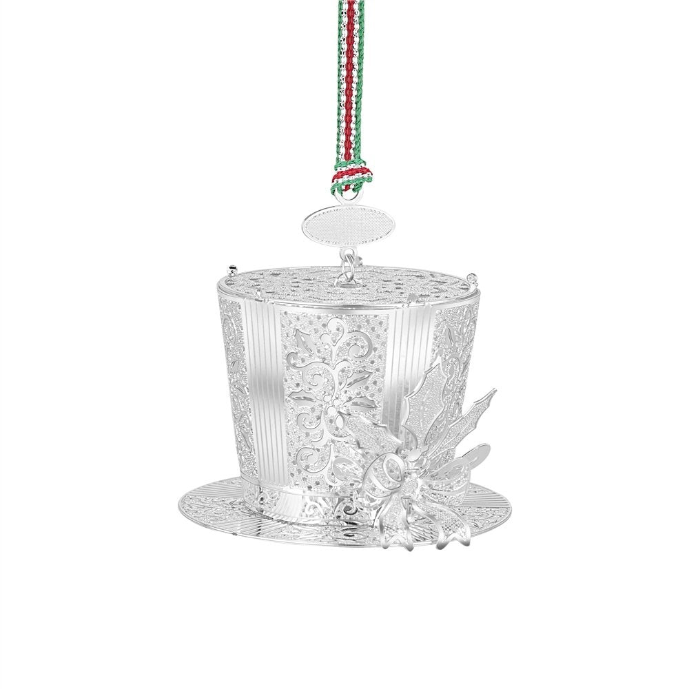 Newbridge Silverware | Top Hat Christmas Tree Decoration
