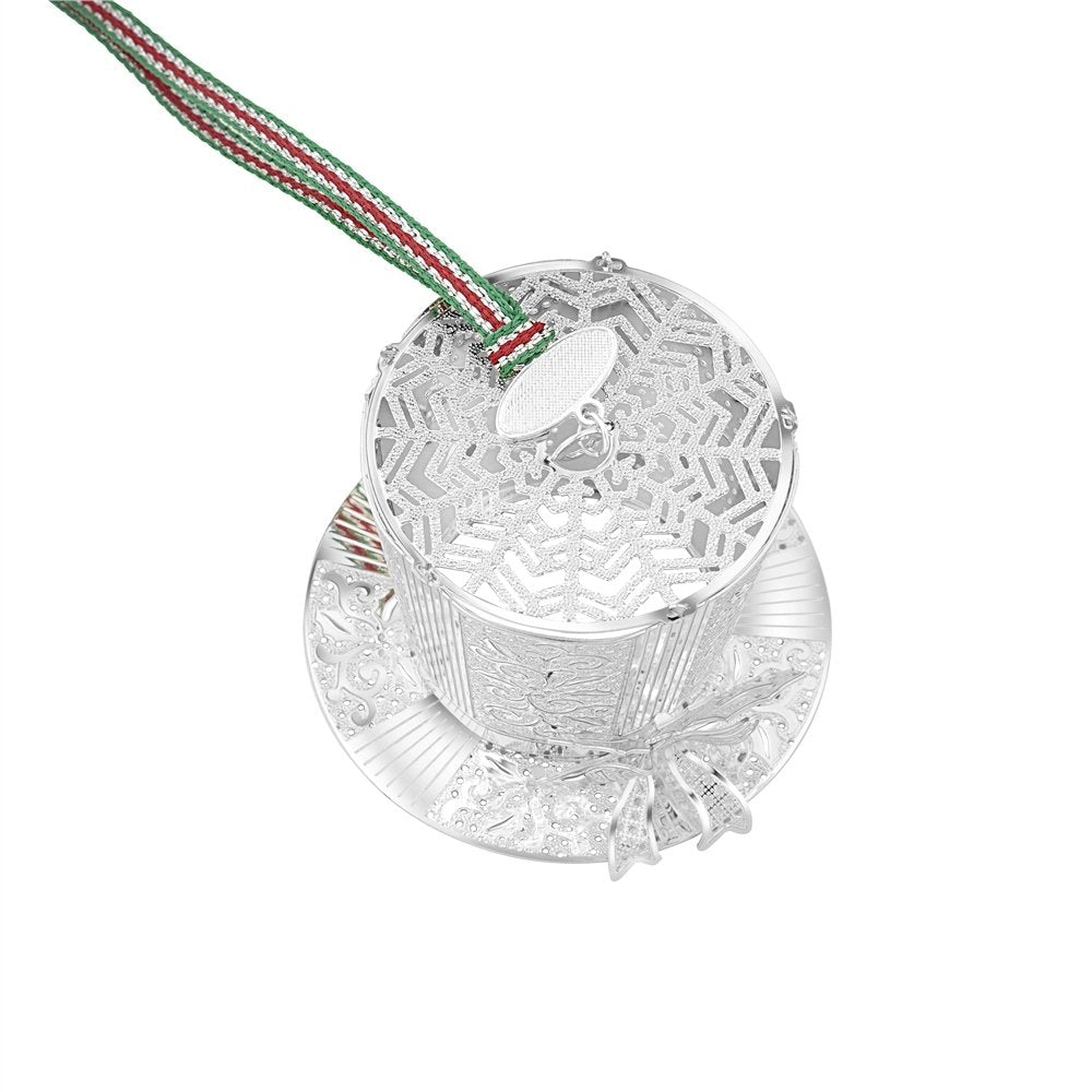 Newbridge Silverware | Top Hat Christmas Tree Decoration
