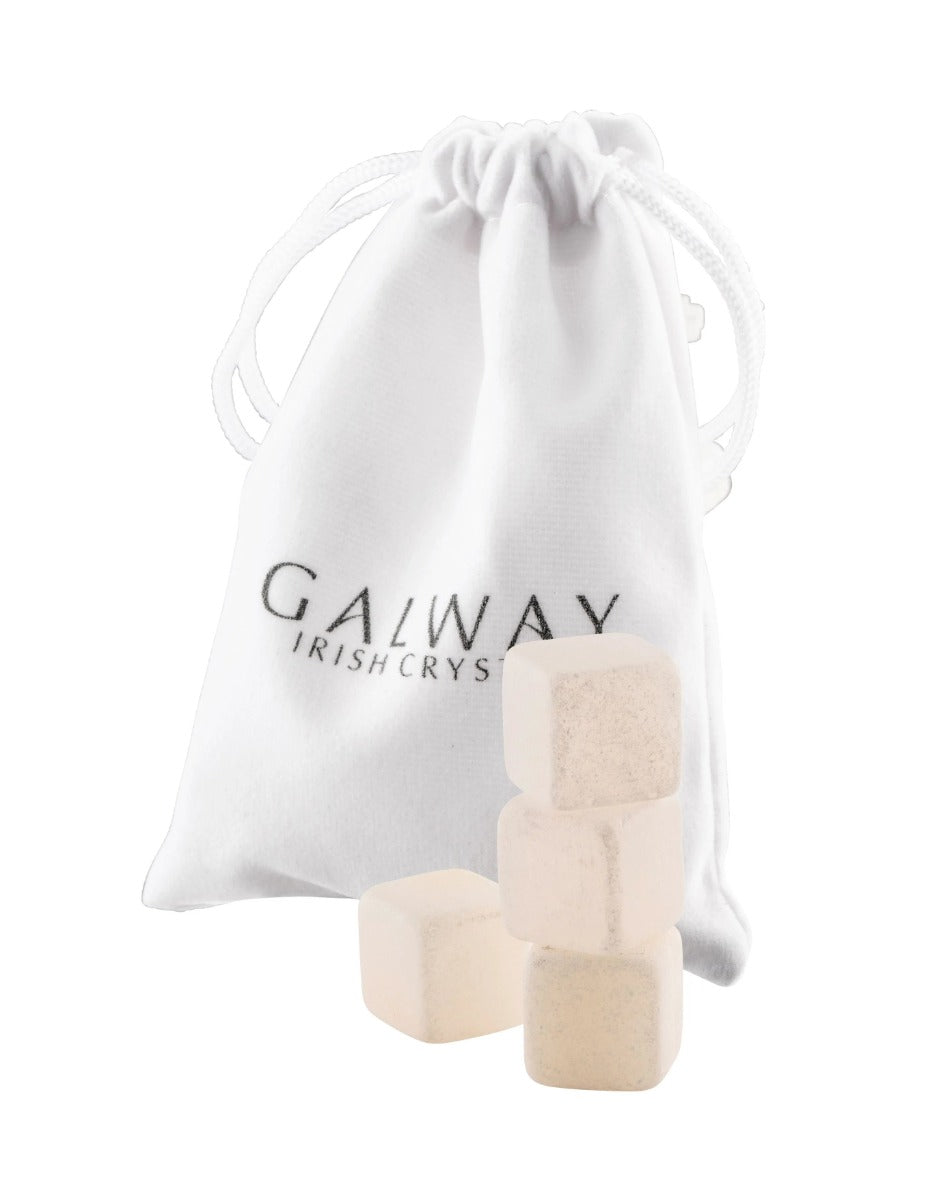 Galway Crystal | Cooling Stones - White