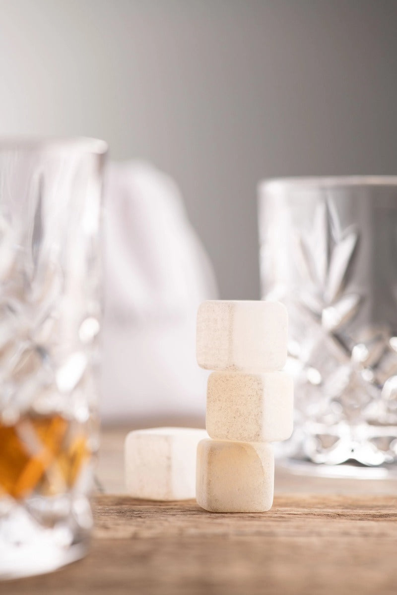Galway Crystal | Cooling Stones - White