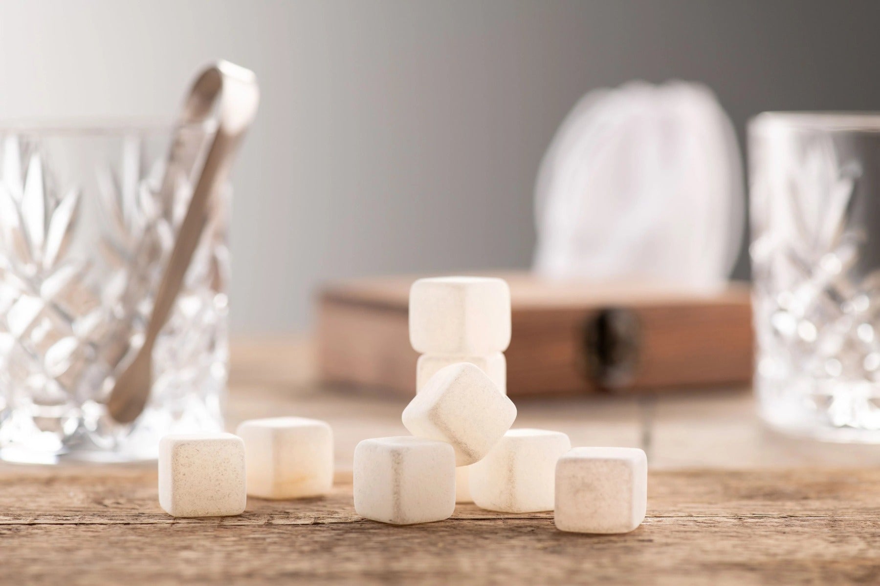 Galway Crystal | Cooling Stones Gift Set - White