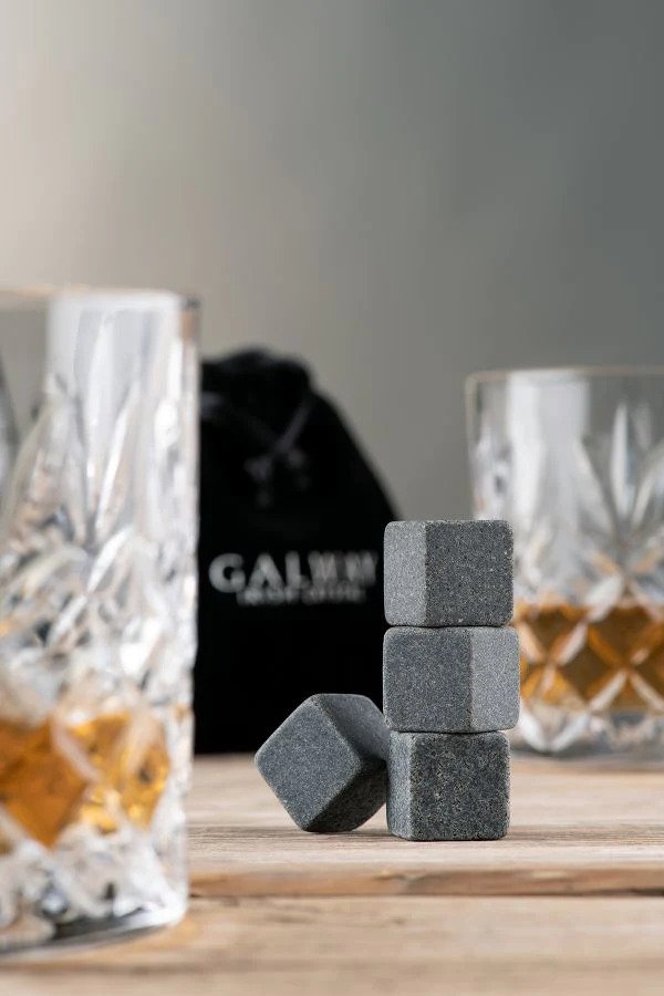 Galway Crystal | Whiskey Stones Gift Set