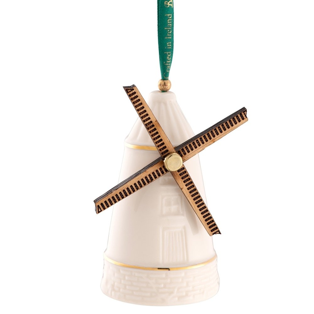 Belleek | Classic Windmill Ornament