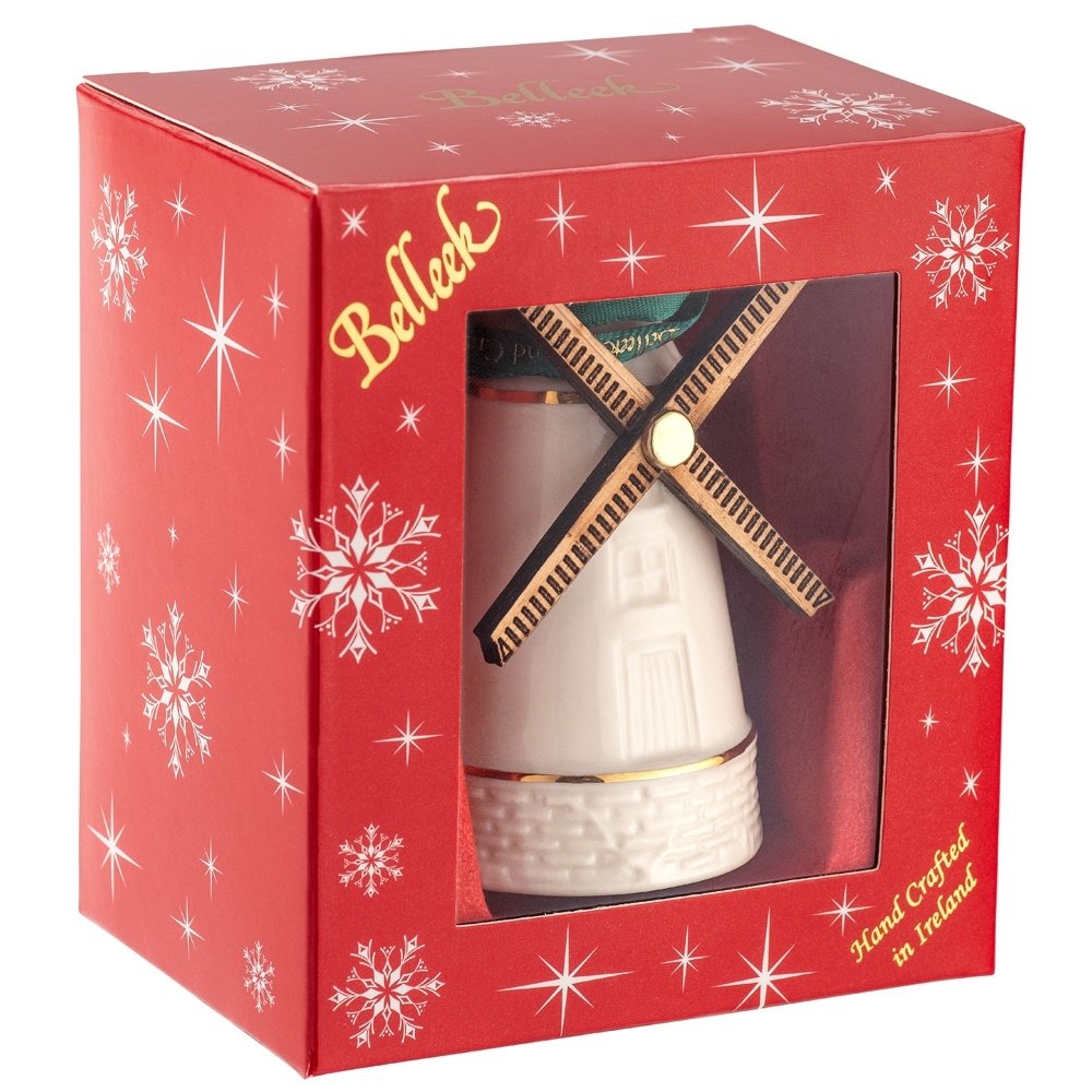 Belleek | Classic Windmill Ornament