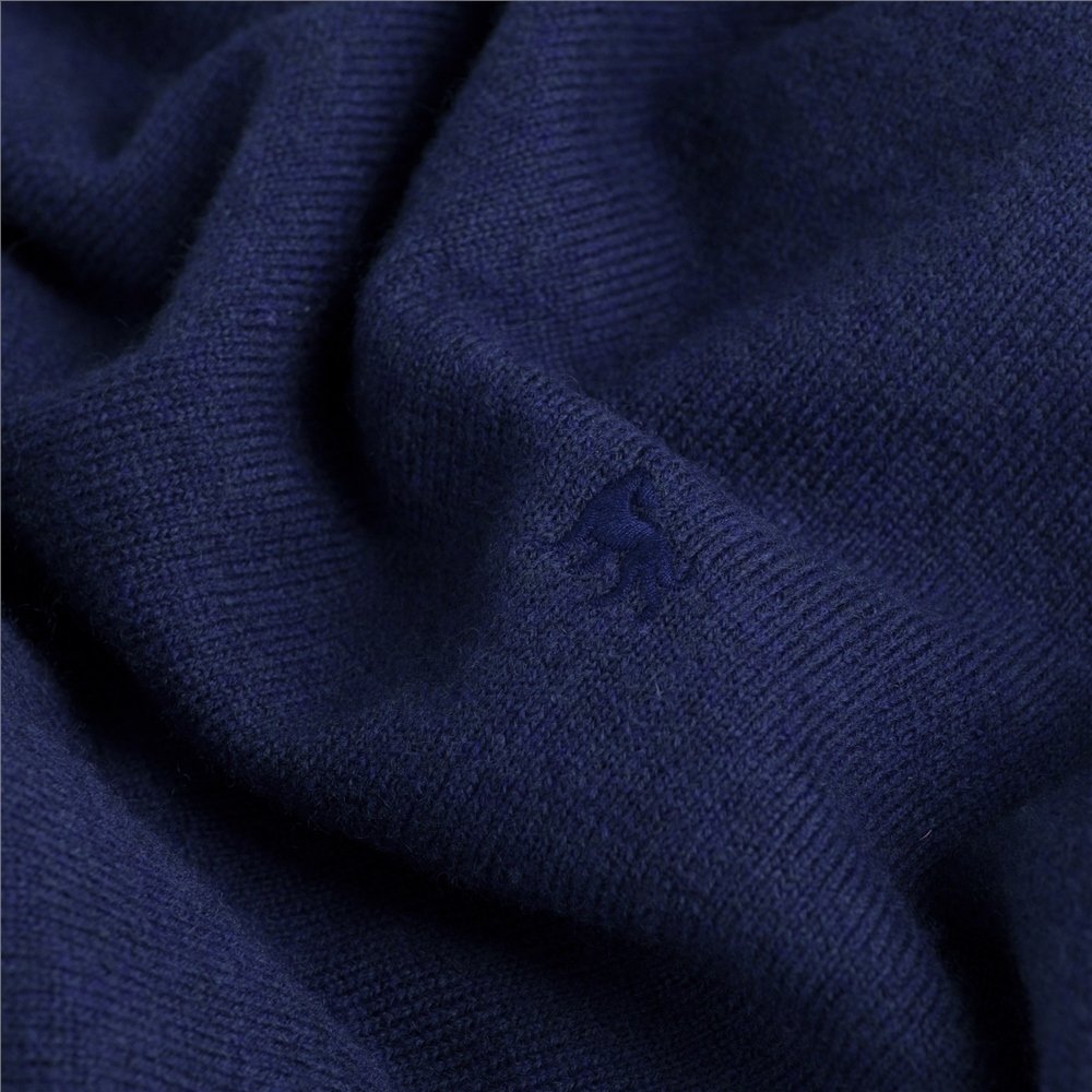 Magee | Lunnaigh V Neck Jumper - Navy
