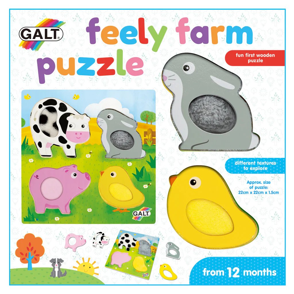 Galt | Baby Farm Puzzle