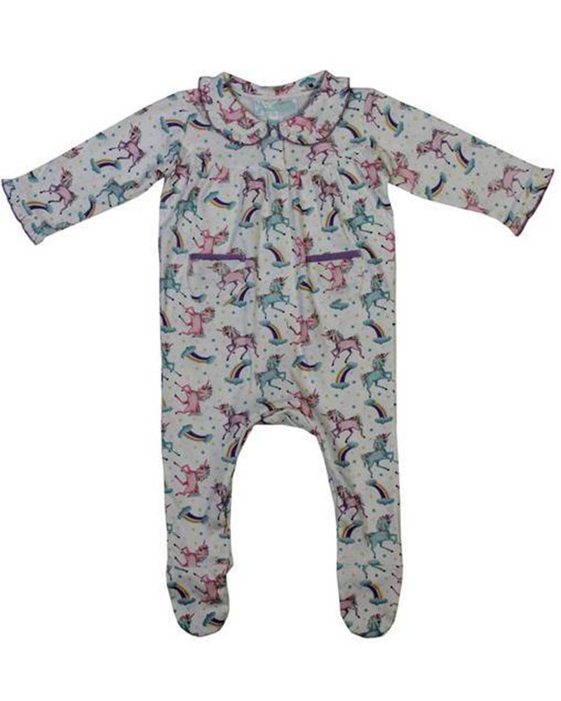 Powell Craft | Unicorn Jumpsuit with Frill Collar