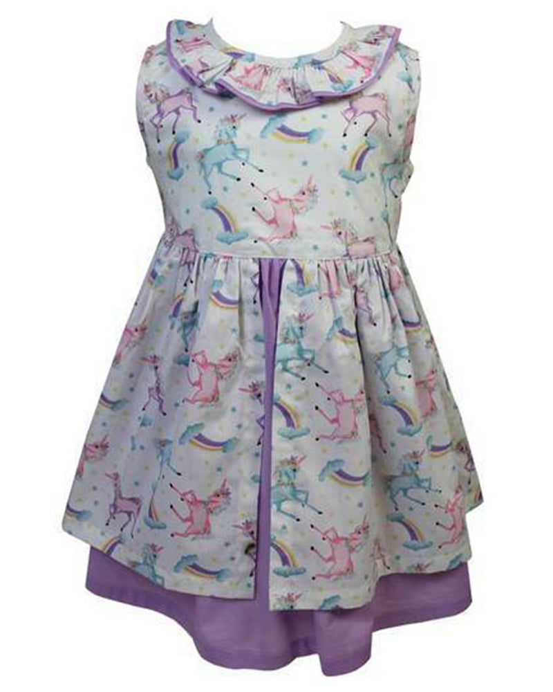 Powell Craft | Unicorn Pinafore Dress