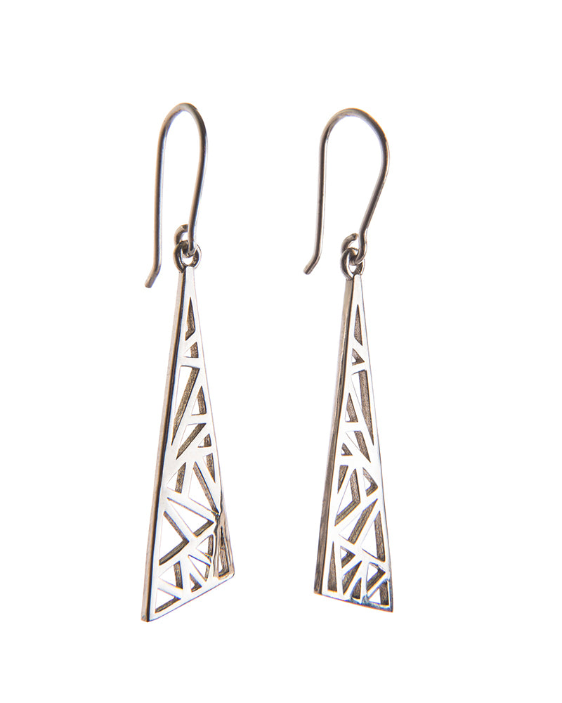 Miriam Wade | Sterling Silver Flare Earrings